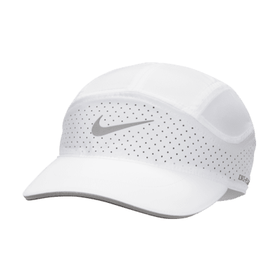 Gorra reflejante desestructurada Nike Dri FIT ADV Fly Blanco